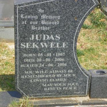 SEKWELE Judas 1967-2006