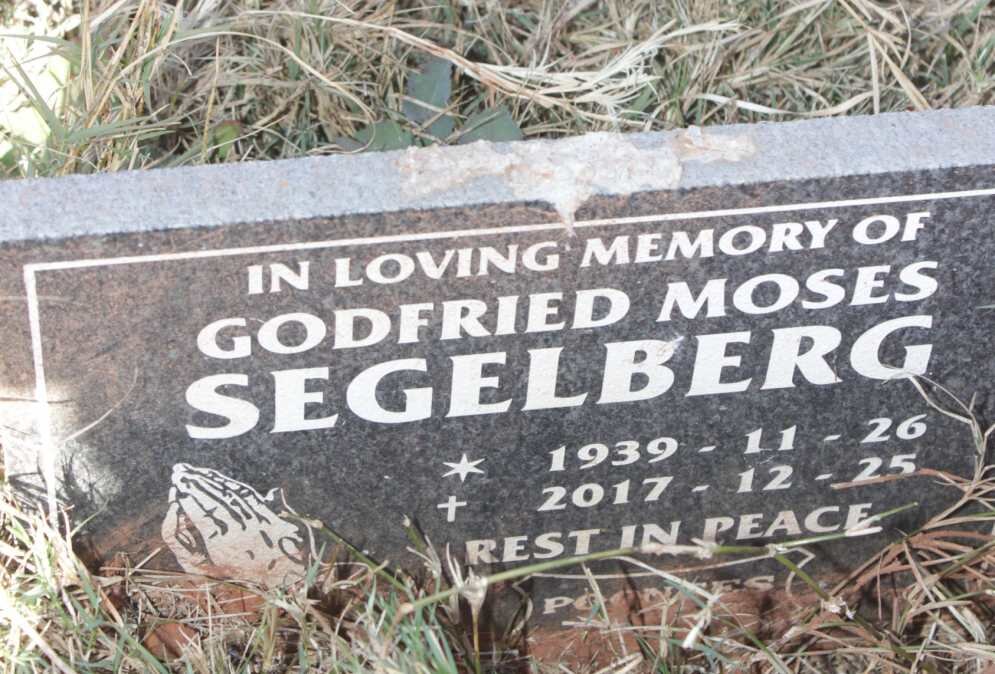 SEGELBERG Godfried Moses 1939-2017