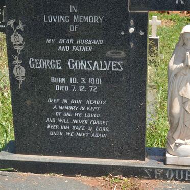 SEQUEIRA George Gonsalves 1901-1972 & Nunciata 1914-1991