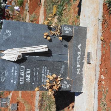 SEMA Matlakala Martha 1946-2017