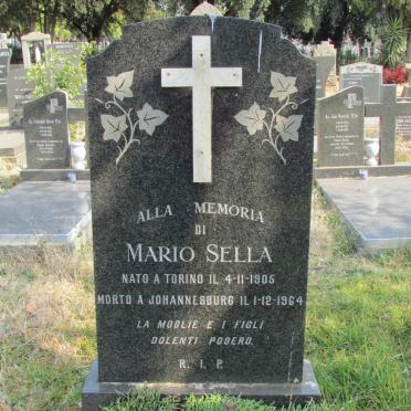 SELLA Mario 1905-1964