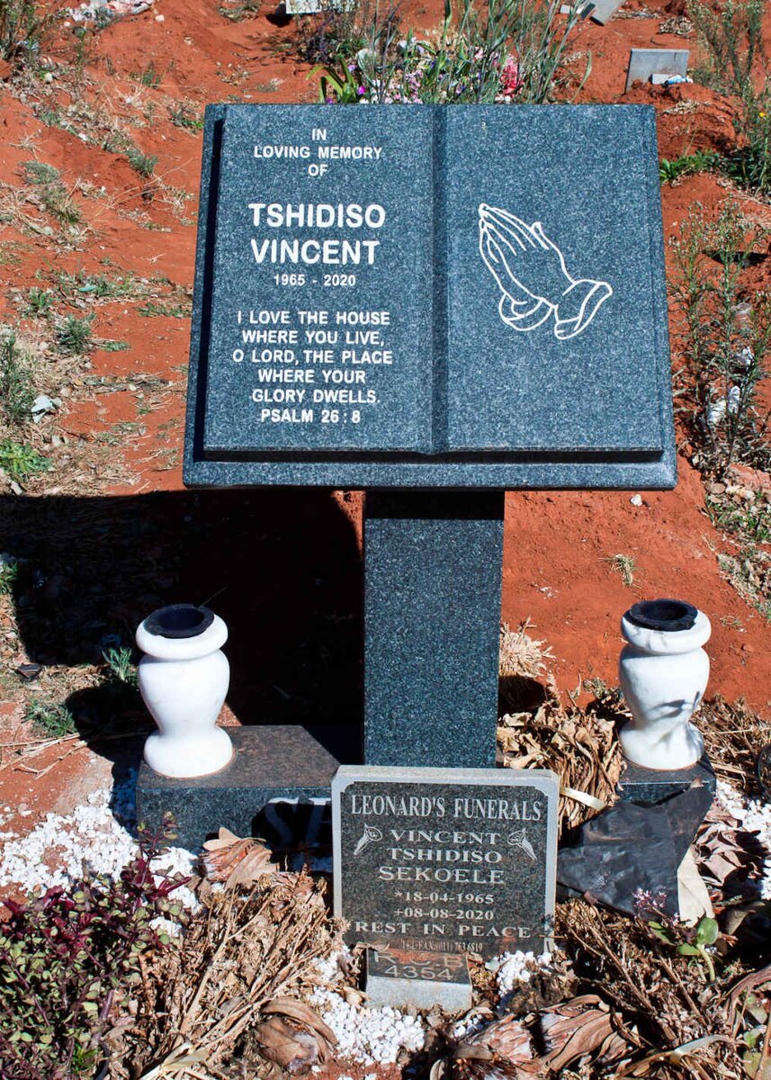 SEKOELE Tshidiso Vincent 1965-2020