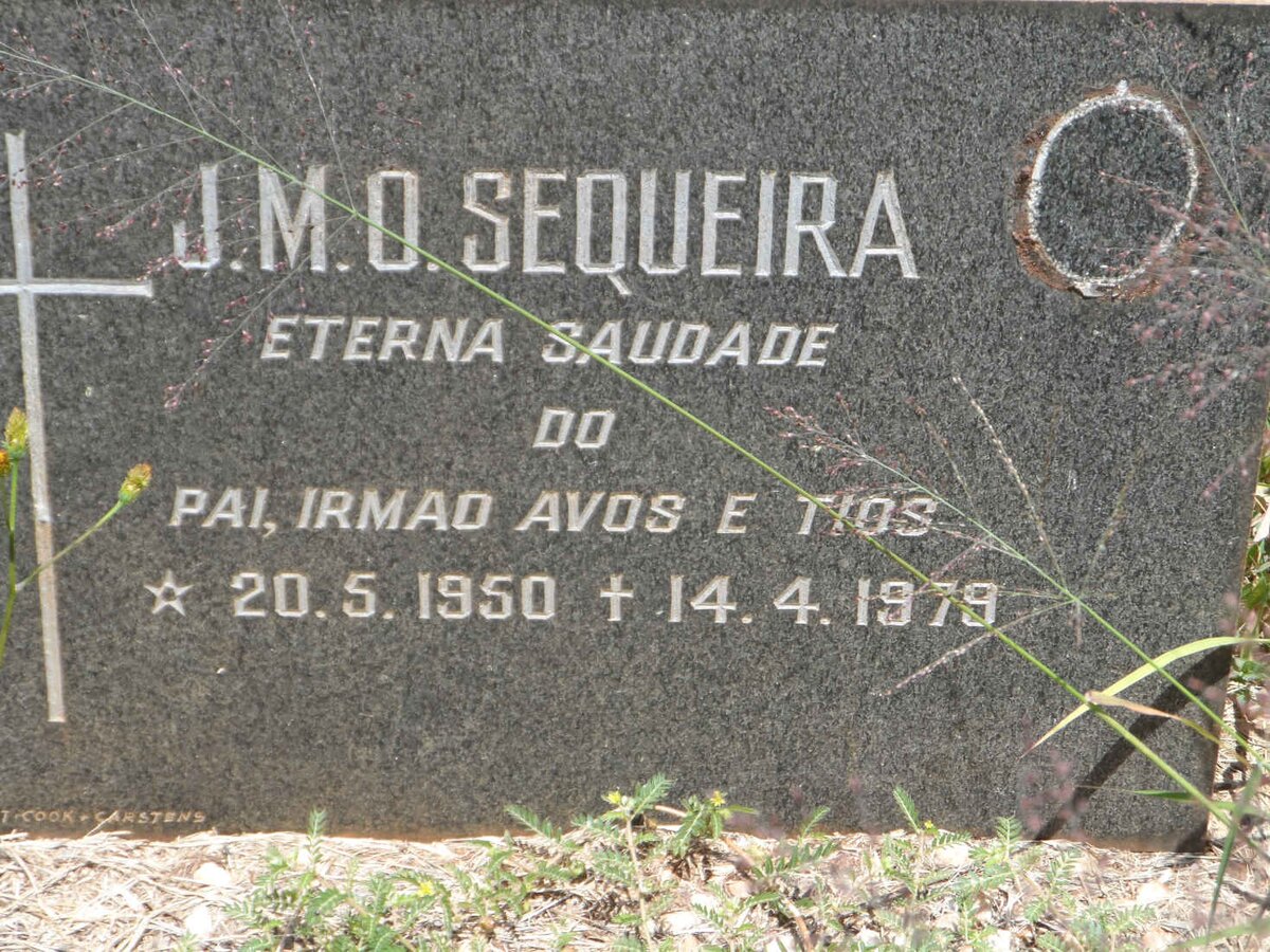 SEQUEIRA J.M.O. 1950-1979