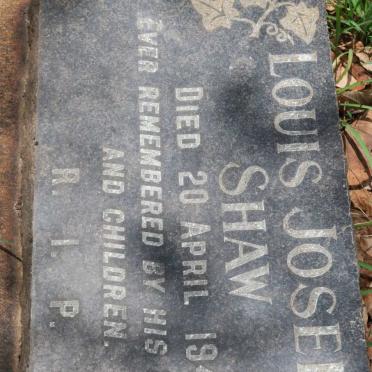 SHAW Louis Joseph -1946
