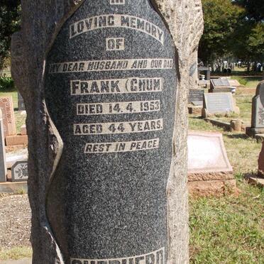 SHEPHERD Frank -1953 