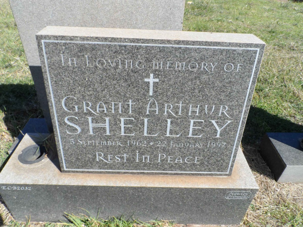 SHELLEY Grant Arthur 1962-1997