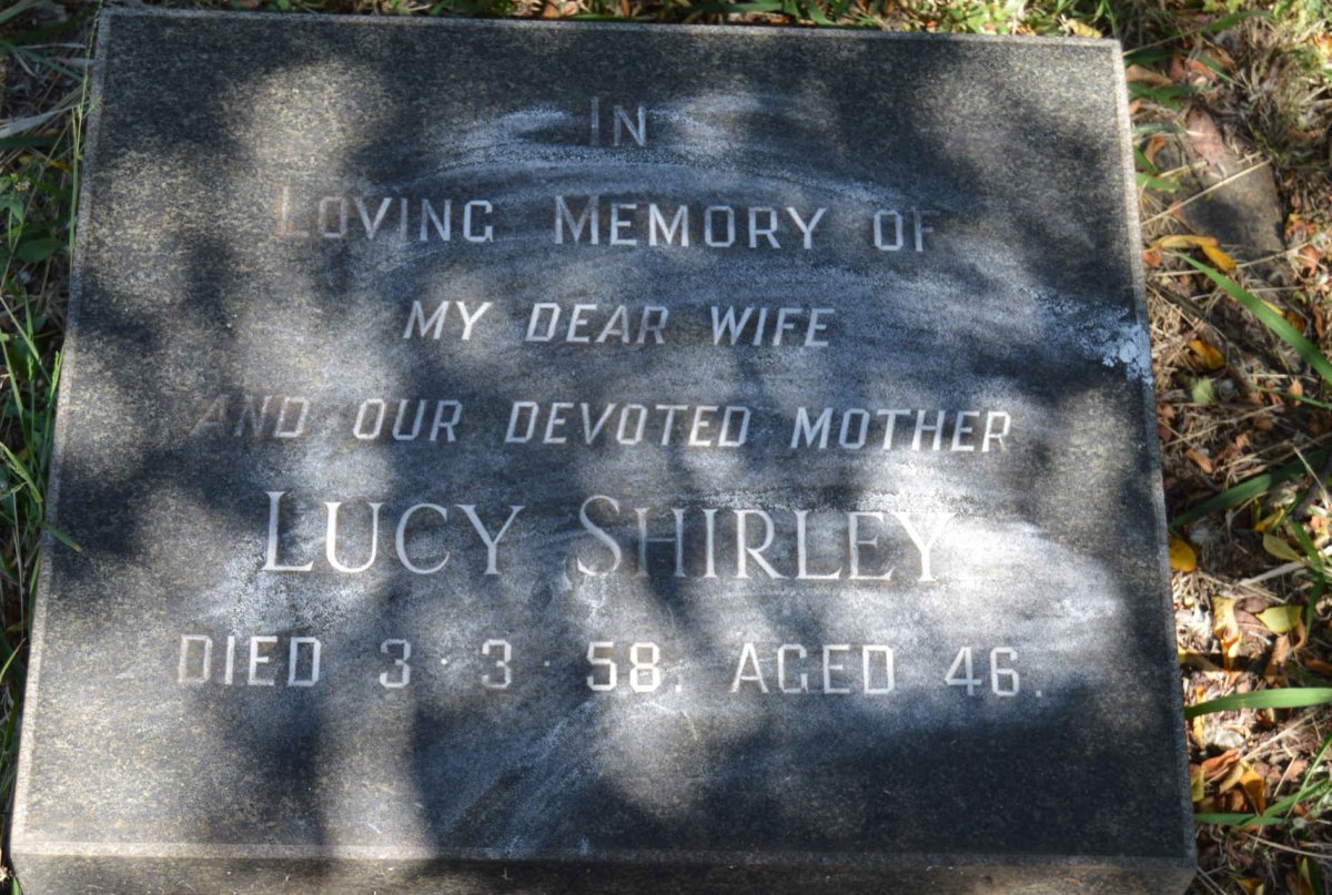SHIRLEY Lucy -1958