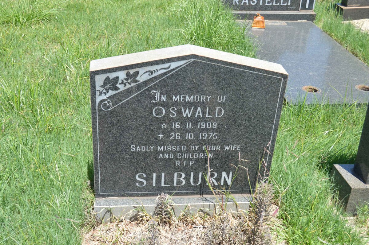 SILBURN Oswald 1909-1975