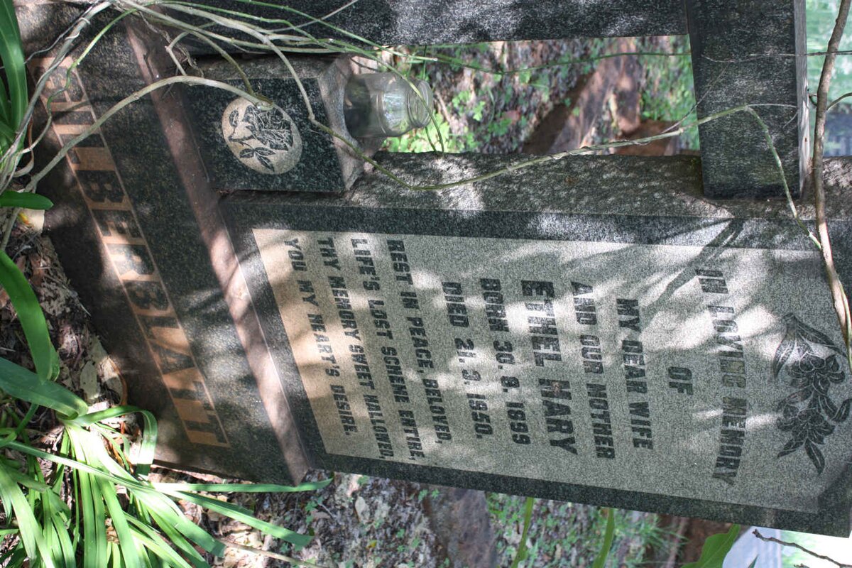 SILBERBLATT Ethel Mary 1899-1950