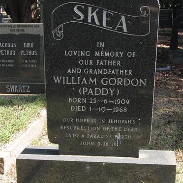 SKEA William Gordon 1909-1968