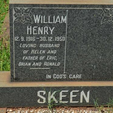 SKEEN Willam Henry 1916-1950