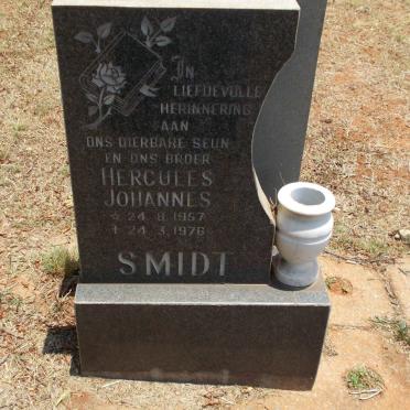 SMIDT Hercules Johannes 1957-1976
