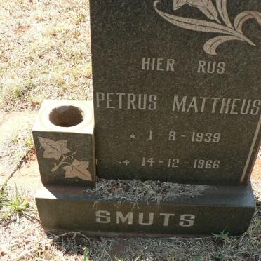 SMUTS Petrus Mattheus 1939-1966