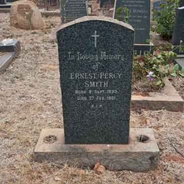 SMITH Ernest Percy 1893-1981