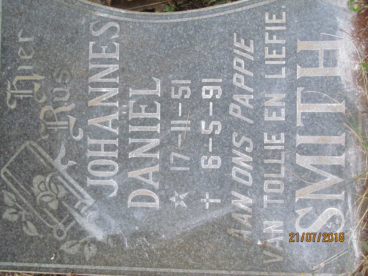 SMITH Johannes Daniel 1951-1991