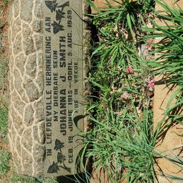 SMITH Johanna J. 1915-1959