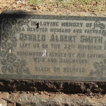 SMITH Oswald Albert -1951