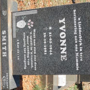 SMITH Yvonne 1944-1981