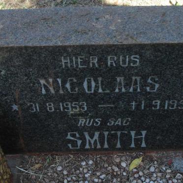 SMITH Nicolaas 1953-1953