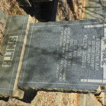 SMITH Willem Jacobus 1888-1945