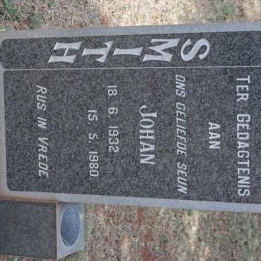 SMITH Johan 1932-1980