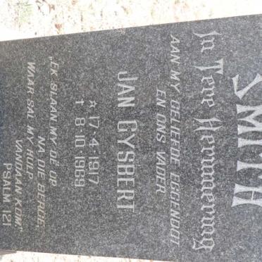 SMITH Jan Gysbert 1917-1969