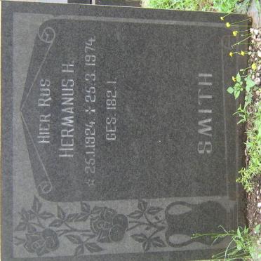 SMITH Hermanus H. 1924-1974