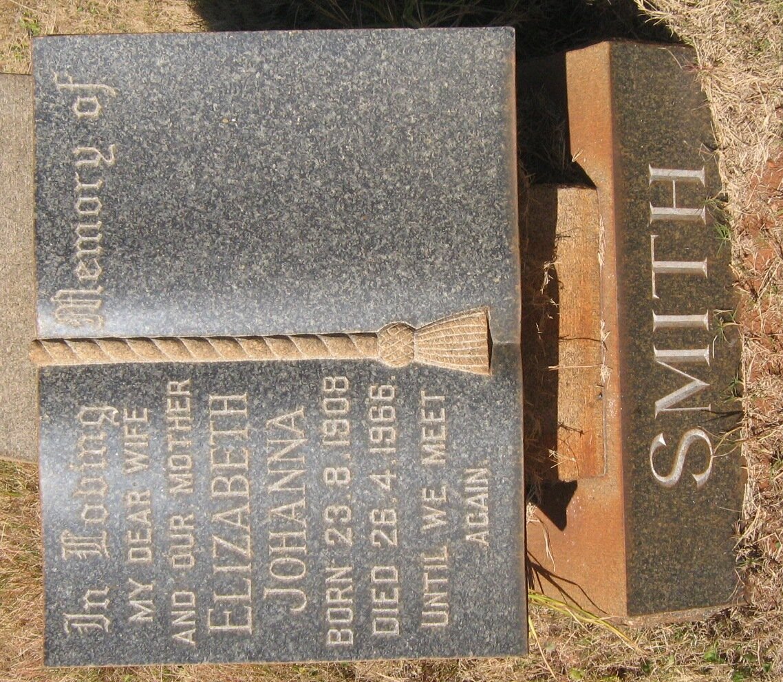 SMITH Elizabeth Johanna 1908-1966