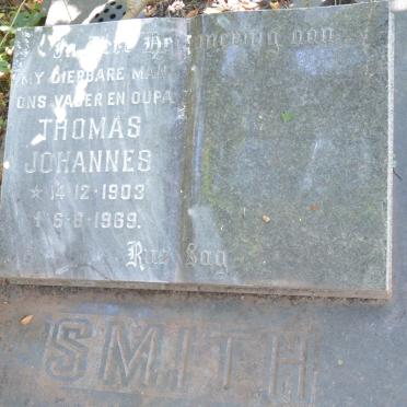 SMITH Thomas Johannes 1903-1969