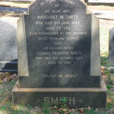 SMITH Thomas Pearson -1953 &amp; Margaret M. -1952