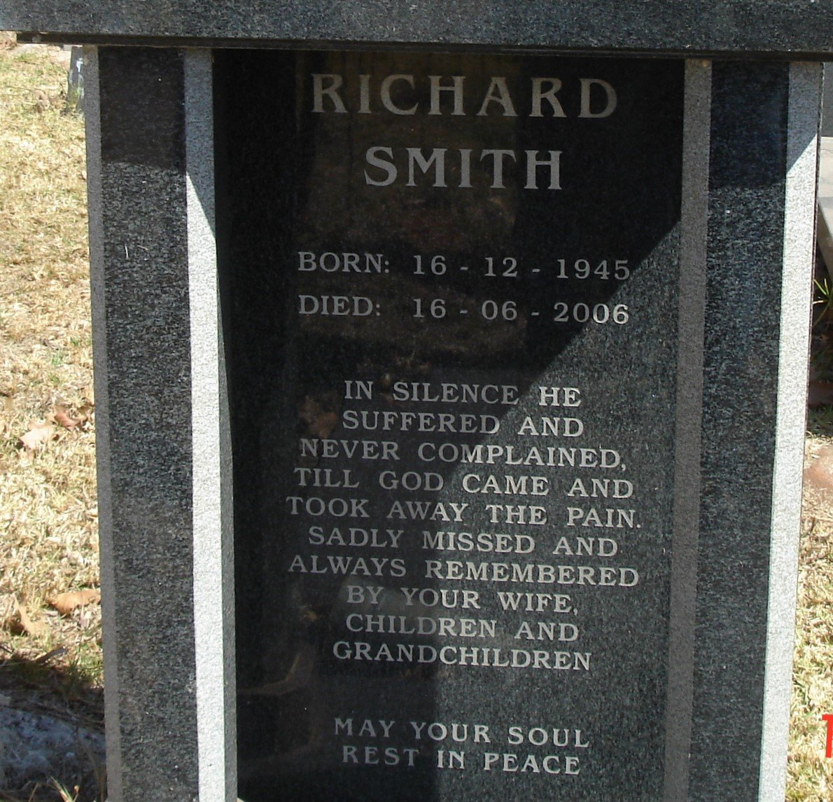 SMITH Richard 1945-2006