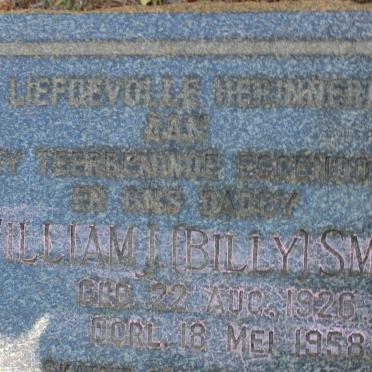 SMITH William 1926-1958