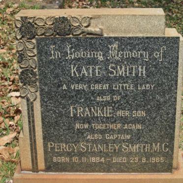 SMITH Percy Stanley 1884-1965 :: SMITH Kate :: SMITH Frankie