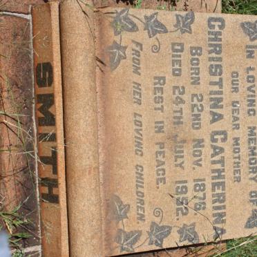 SMITH Christina Catherina 1876-1952