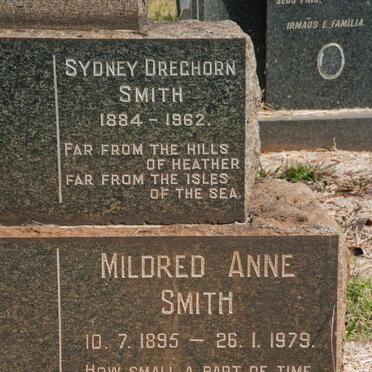 SMITH Sydney Dreghorn 1884-1962 &amp; Mildred Anne 1895-1979