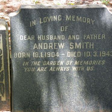 SMITH Andrew 1904-1943