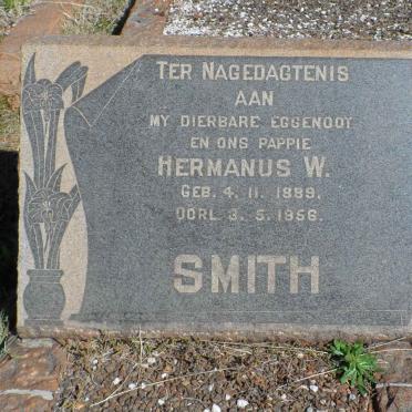 SMITH Hermanus W. 1889-1956