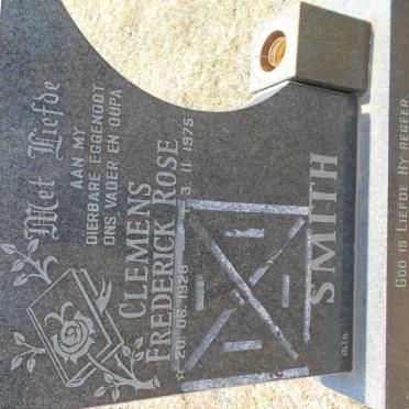 SMITH Clemens Frederick Rose 1928-1975