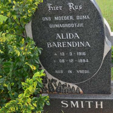 SMITH Alida Barendina 1916-1994