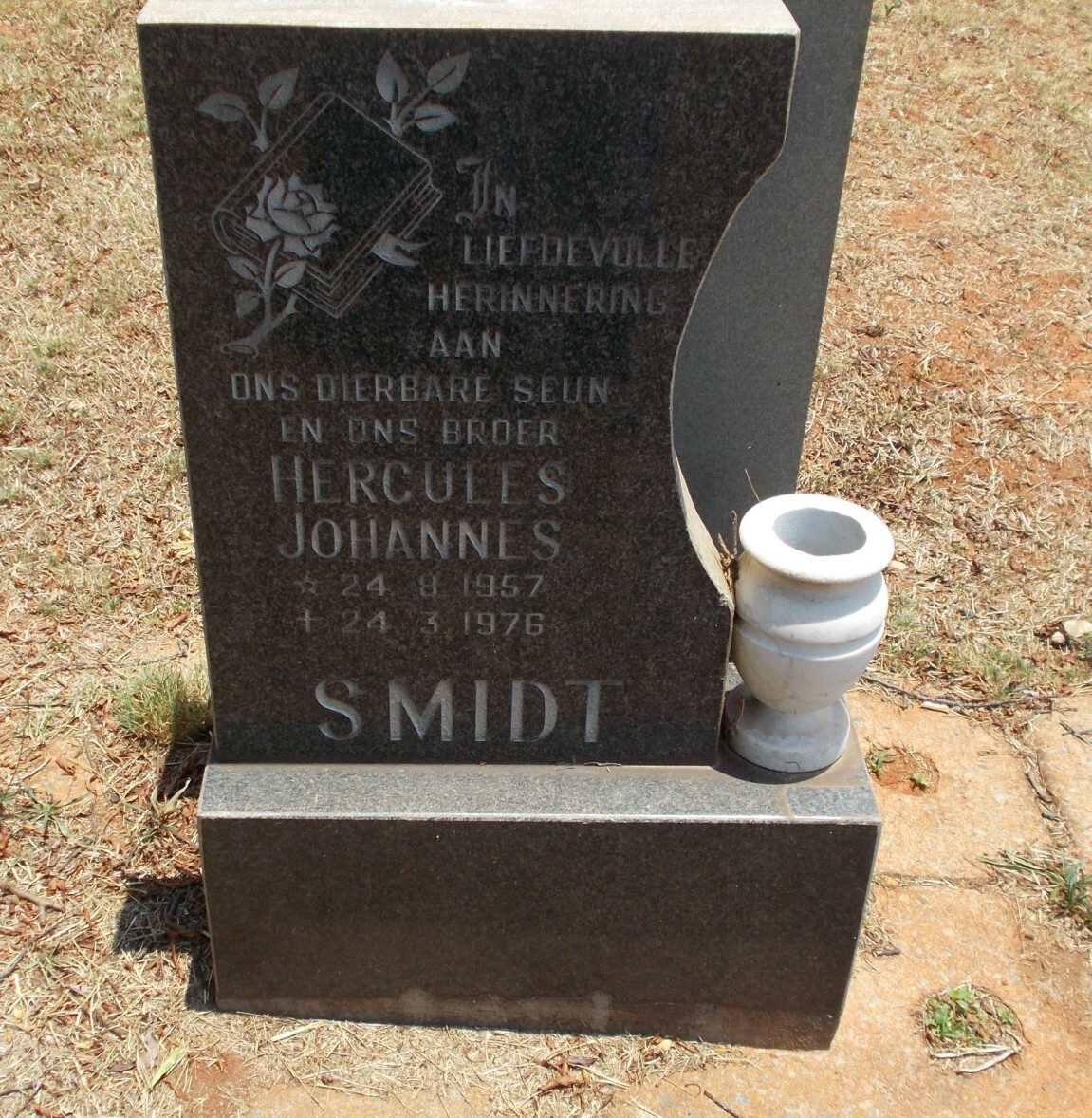 SMIDT Hercules Johannes 1957-1976