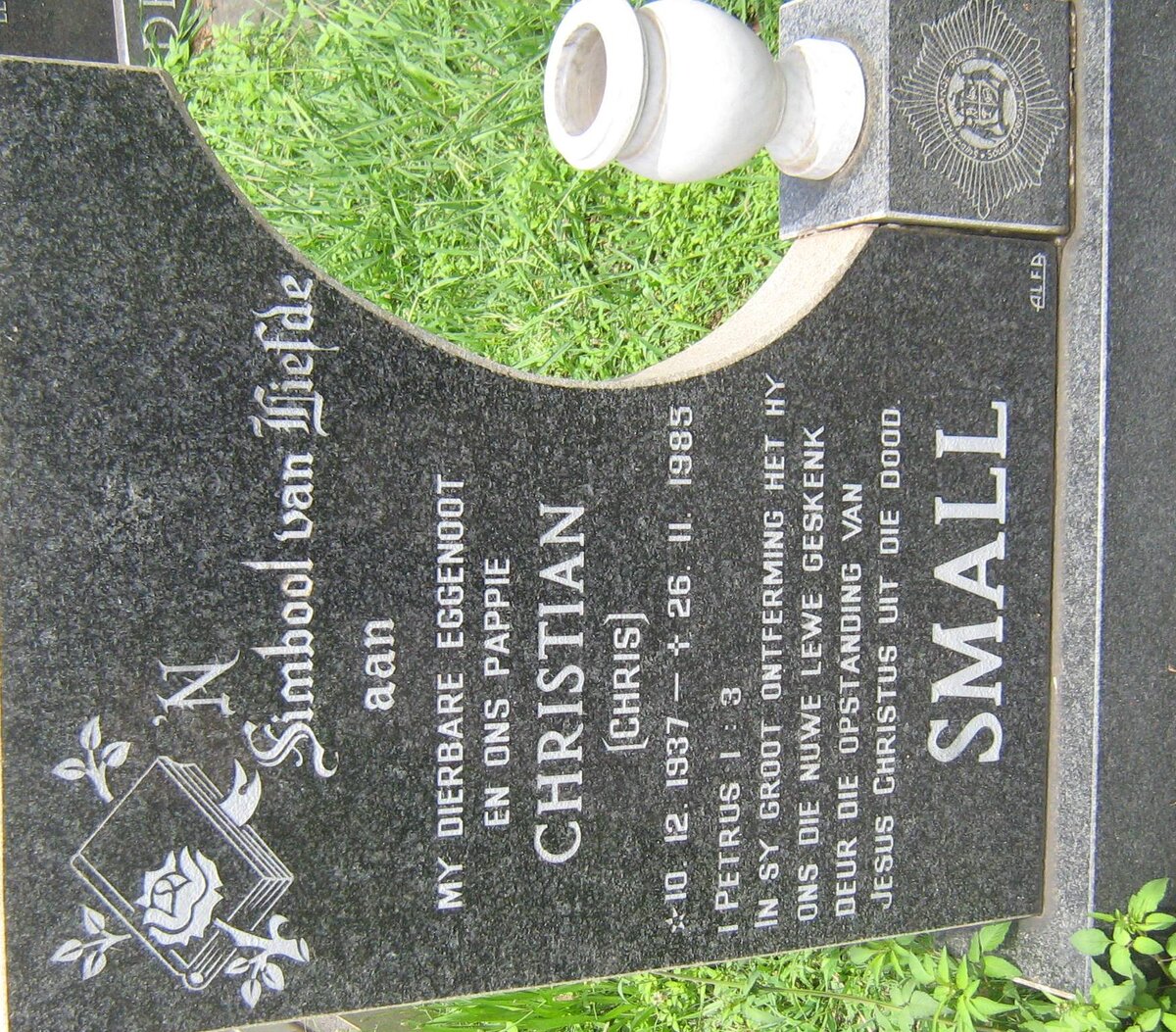 SMALL Christian 1937-1985