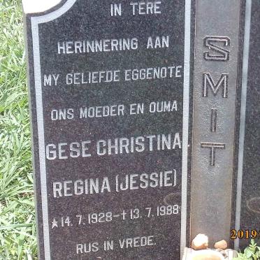 SMIT Gese Christina Regina 1928-1988