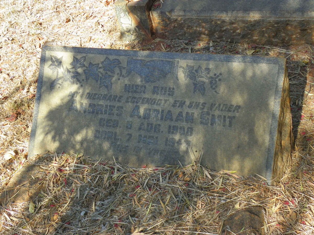 SMIT Andries Adriaan 1908-1943
