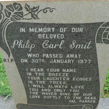 SMIT Philip Carl -1977