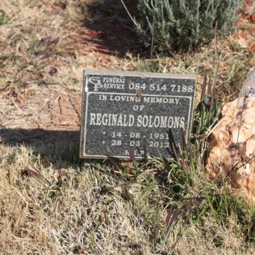 SOLOMONS Reginald 1951-2012