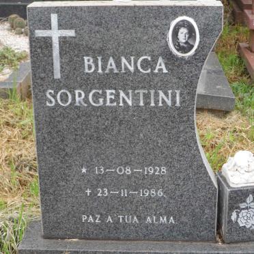 SORGENTINI Bianca 1928-1986