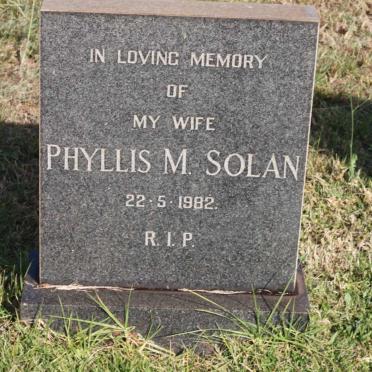 SOLAN Phyllis M. -1982