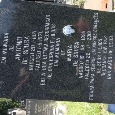 SOUSA Antonio, de 1921-1971 &amp; Maria 1925-2013