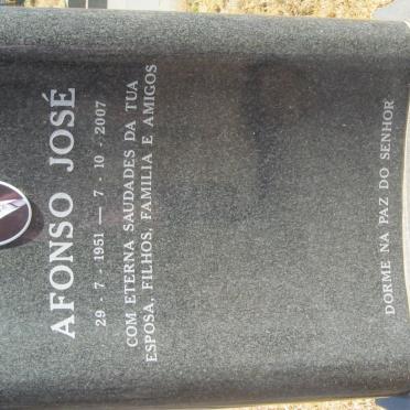 SOUSA Afonso José, de 1951-2007