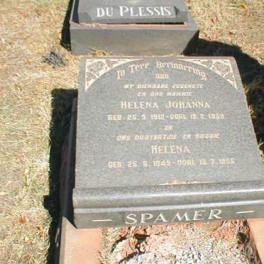 SPAMER Helena Johanna 1912-1959 :: SPAMER Helena 1949-1955